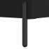 Mueble para TV madera contrachapada negro 80x36x50