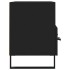Mueble para TV madera contrachapada negro 80x36x50