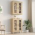 Armario colgante de pared roble Sonoma 69,5x34x90