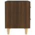 Mesitas de noche 2 unidades roble marrón 40x35x47,5