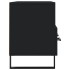 Mueble de TV madera de ingeniería negro 102x36x50