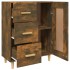 Aparador madera contrachapada color roble ahumado 69,5x34x90