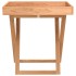 Mesa bandeja plegable madera maciza nogal 52x36x56,5