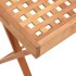 Mesa bandeja plegable madera maciza nogal 52x36x56,5