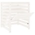 Compostador de madera maciza de pino blanco 63,5x63,5x77,5