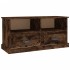 Mueble para TV madera contrachapada roble ahumado 93x35,5x45