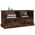 Mueble para TV madera contrachapada roble ahumado 93x35,5x45