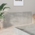 Cabecero de cama madera contrachapada gris 200x1,5x80