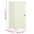 Armario de plástico diseño madera Vanila Ice 40x43x85,5