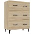 Aparador de madera de ingeniería roble Sonoma 69,5x34x90