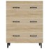 Aparador de madera de ingeniería roble Sonoma 69,5x34x90