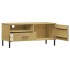 Mueble de TV con patas de metal OSLO madera maciza pino