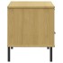 Mueble de TV con patas de metal OSLO madera maciza pino