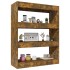 Estantería madera contrachapada roble ahumado 80x30x103