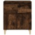 Aparador madera contrachapada color roble ahumado 60x35x70