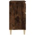 Aparador madera contrachapada color roble ahumado 60x35x70