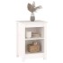 Mesitas de noche 2 uds madera maciza de pino blanco 40x35x55
