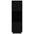 Aparador alto de madera maciza de pino negro 38x35x117