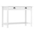 Mesa consola Hill con 2 cajones madera pino 110x45x74