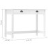 Mesa consola Hill con 2 cajones madera pino 110x45x74