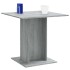 Mesa de comedor madera contrachapada gris Sonoma 80x80x75