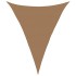 Toldo de vela HDPE gris taupe 160 g/m² 5x6x6