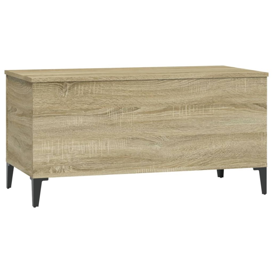 Mesa de centro madera contrachapada roble Sonoma 90x44,5x45