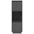 Aparador alto de madera maciza de pino gris 38x35x117