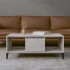 Mesa de centro madera contrachapada gris hormigón 90x50x36,5