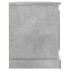 Mueble de TV madera contrachapada gris hormigón 100x35,5x45