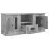 Mueble de TV madera contrachapada gris hormigón 100x35,5x45