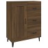 Aparador madera contrachapada marrón roble 69,5x34x90