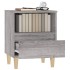 Mesitas de noche 2 unidades gris Sonoma 40x35x50