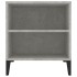 Mueble de TV madera contrachapada gris hormigón 102x44,5x50