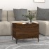 Mesa de centro madera contrachapada roble marrón 60x44,5x45