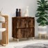 Aparador madera contrachapada color roble ahumado 60x35x70