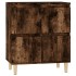 Aparador madera contrachapada color roble ahumado 60x35x70