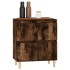 Aparador madera contrachapada color roble ahumado 60x35x70