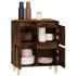 Aparador madera contrachapada color roble ahumado 60x35x70