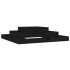 Jardinera madera maciza de pino negro 110x110x27