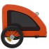 Remolque de bicicleta mascotas hierro tela Oxford