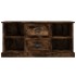Mueble de TV madera contrachapada roble ahumado 99,5x35,5x48