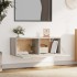 Armario pared madera contrachapada gris Sonoma 100x36,5x35