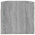 Armario pared madera contrachapada gris Sonoma 100x36,5x35