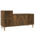 Mueble para TV madera contrachapada roble ahumado 100x35x55
