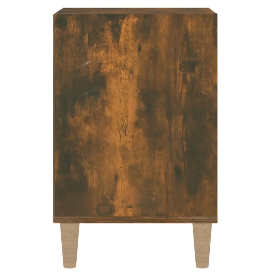 Mueble para TV madera contrachapada roble ahumado 100x35x55