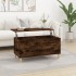 Mesa de centro madera contrachapada roble ahumado 90x44,5x45