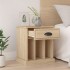 Mesitas de noche 2 unidades color roble Sonoma 43x36x50
