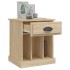Mesitas de noche 2 unidades color roble Sonoma 43x36x50