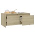 Mesa de centro madera de ingeniería roble Sonoma 90x50x41,5